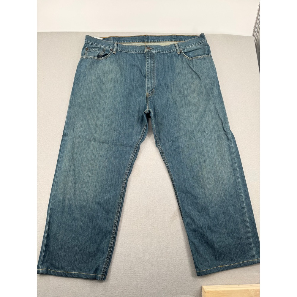 Levis 559 Relaxed Straight Jeans Mens 46x30 (47x28) Blue Denim Workwear